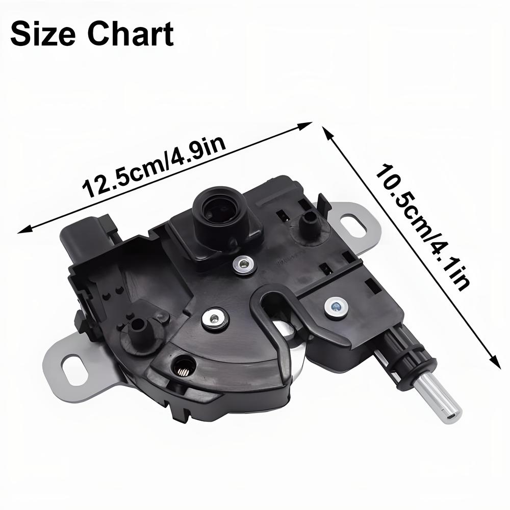 Car Front Bonnet Hood Release Lock Cylinder Assembled Repair Kit Set Latch With 2 Same Keys For Ford Focus C-MAX 3M5116700BC